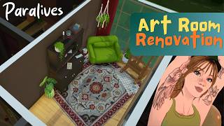 🏡Let's Decorate My Arts & Hobbies Room 💕 | Paralives Cluttering, Interior Design, Simulation Game screenshot 3