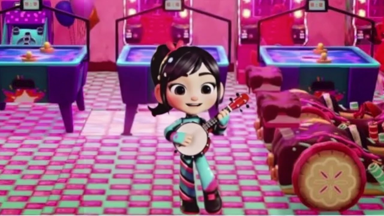 Vanellope Von Schweetz Sing Mary Had a Little Lamb Nursery Rhymes Song Ai Cover
