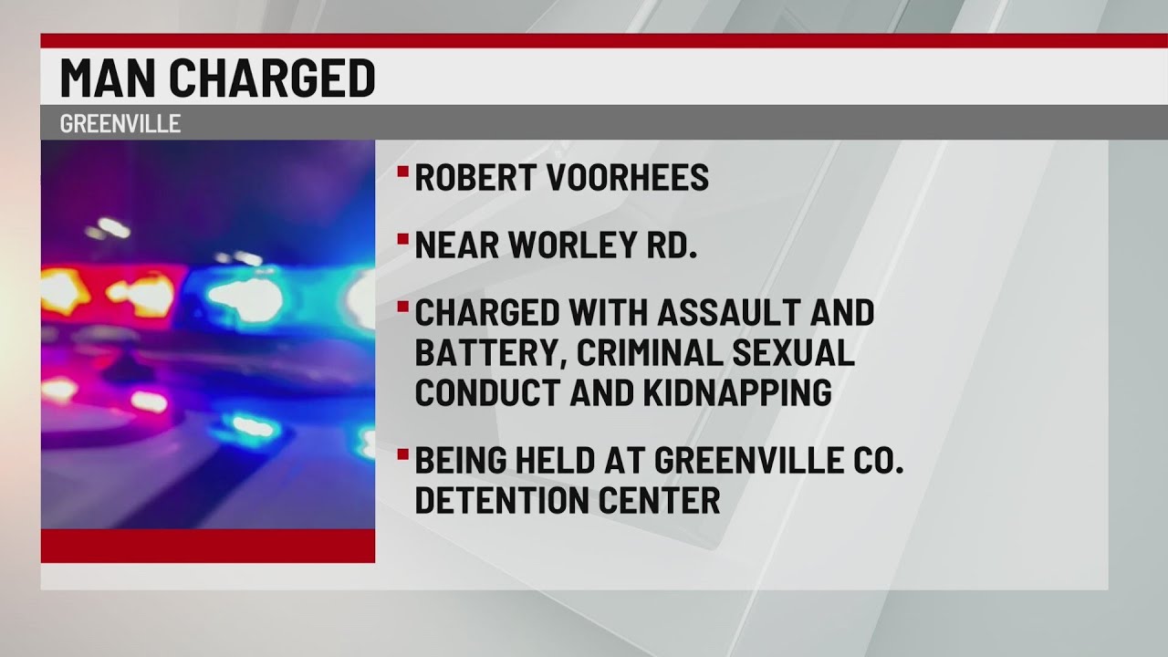 Man accused of sexual assault, kidnapping in Greenville - YouTube