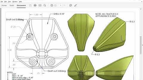 SolidWorks Fuselage Part 2