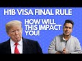 H1B Final Rule! How Will This Impact You! USA IMMIGRATION LAWYER!