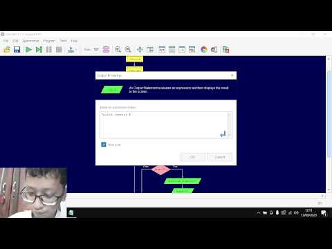 Kalkulator simpel dari Flowgorithm