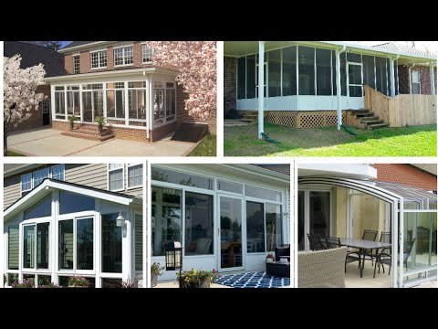 Video: Patio Sun Room Enclosure Designs, Ideas, Styles for 3 season room