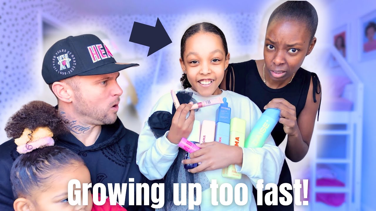 OUR 10 YEAR OLD TOOK US SKINCARE SHOPPING || SHE’S GROWING UP TOO FAST 🥹