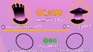 Getting a 1k DONATION IN PLS DONATE