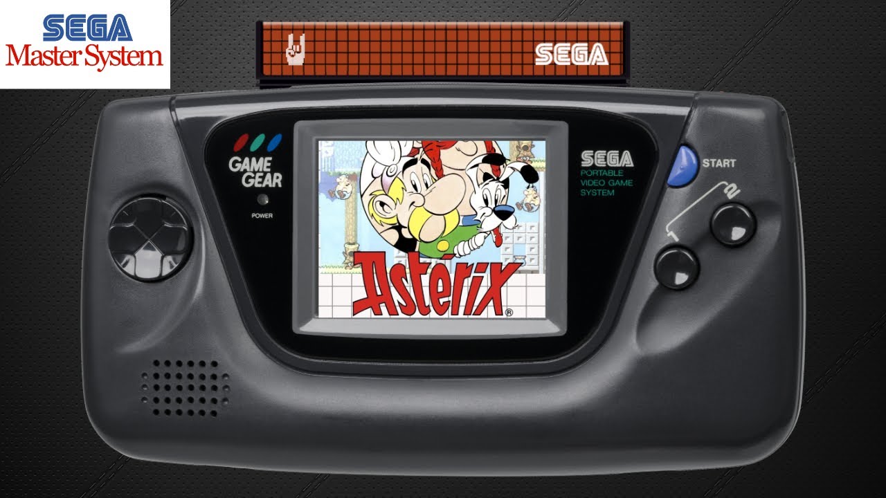 Astérix (1991) Sega Master System on Game Gear Unboxing & Handheld