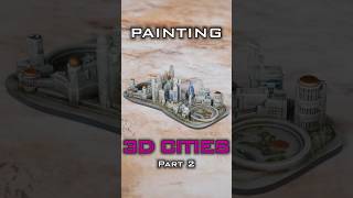 Painting tiny buildings: City Dropsites Part 2 - Tabletop TV Quick Tips #shorts #dropfleetcommander