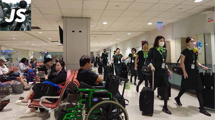 Taiwan Taoyuan International Airport Transfer Walk 2022 - DayDayNews