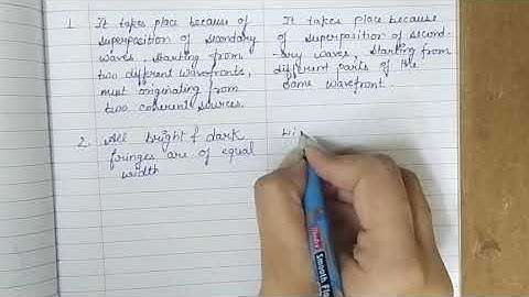 Class 12|10.12: Difference between interference and diffraction