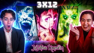 YUTA vs RYO vs URO!!  - JUJUTSU KAISEN S3 Ep 12 REACTION
