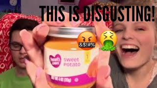 Baby Food Challenge !!! (Couples edition)