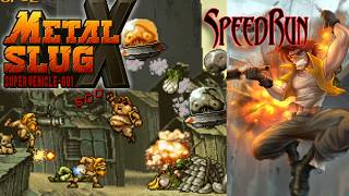 Metal Slug X 60% SpeedRun -Total Domination -No DAMAGE #metalslugx