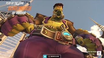 Overwatch 2: Orisa, Unranked Open Queue, CTP, Lijiang Tower, PS4