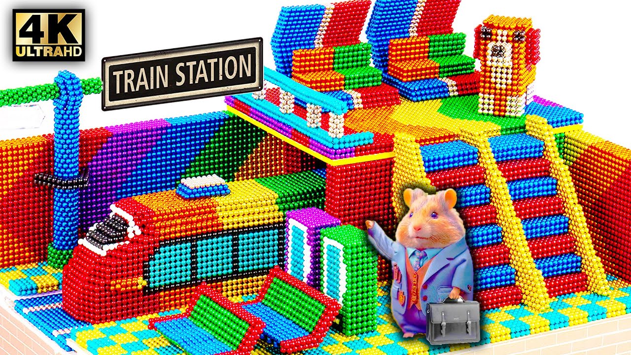 Satisfying Challenge - How To Build Subway Station For Hamsters From ...