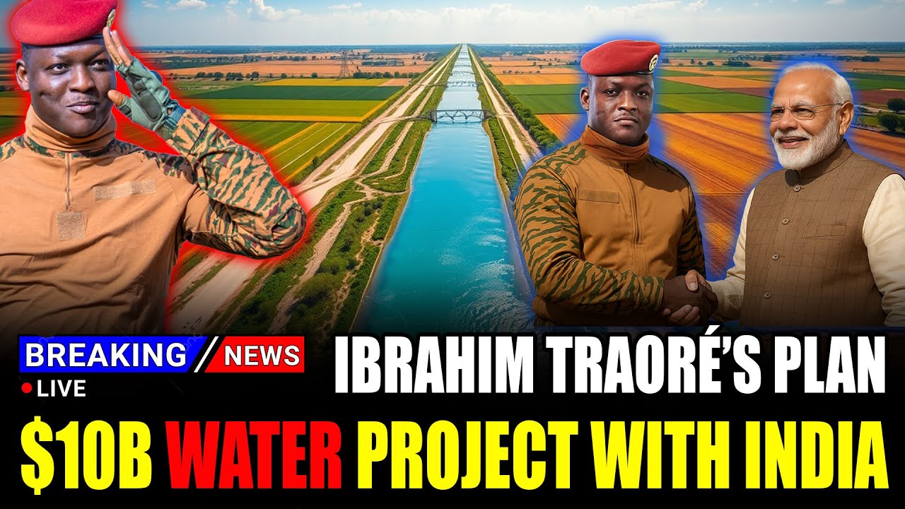 Почему Ибрагим Траоре отверг Запад и выбрал индийский водный проект стоимостью 10 миллиардов долл...