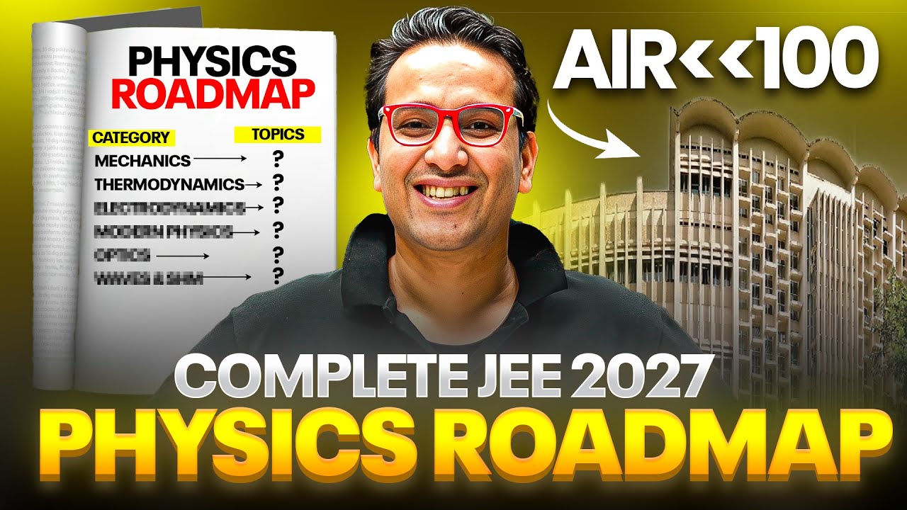 JEE 2027: Complete PHYSICS Planner for Class 11th to IITIAN || Arjuna ...