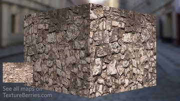 📸 Stone wall - 01, TEXTURE for 3Ds Max, Unreal Engine, Unity