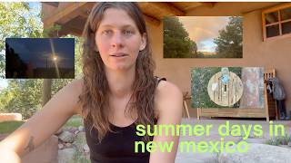 summer days in new mexico (full moon, running errands, 2 years alcohol-free)