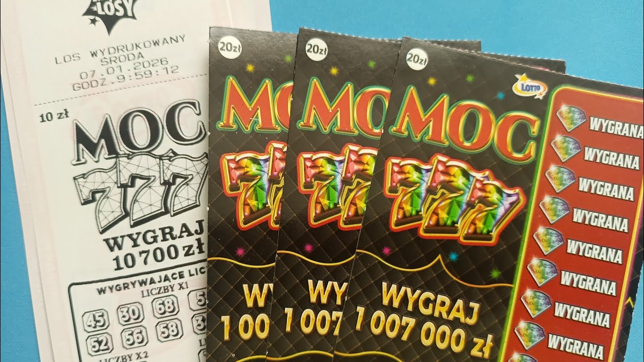 Premiera zdrapki i losów - 