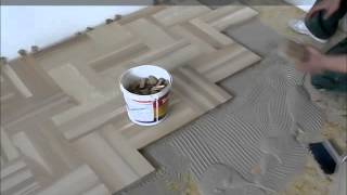 Układanie Parkietu Wzór Jodełka Potrójna Diagonalnie