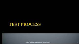 Test process