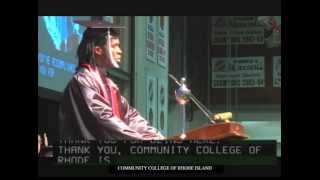 CCRI's Student Commencement Speaker 2014