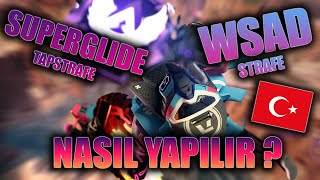 WSAD Strafe ve Superglide Tapstrafe Nasıl Yapılır ? Apex Legends Rehber - Türkçe