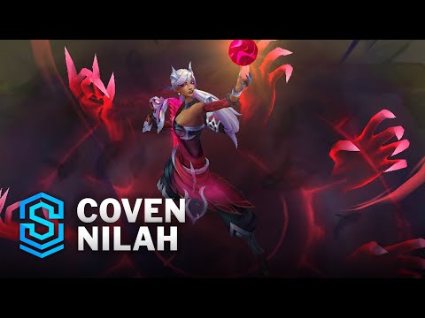 Coven Nilah Skin Spotlight - Pre-Release - PBE Preview - League of Legends