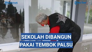 Download Lagu Viral, Gubernur Ganjar Marah Besar Tahu Kontraktor Bangun Sekolah Pakai Tembok Palsu MP3