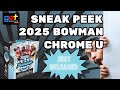 Breaking the New Release 2025 Bowman Chrome U!!!