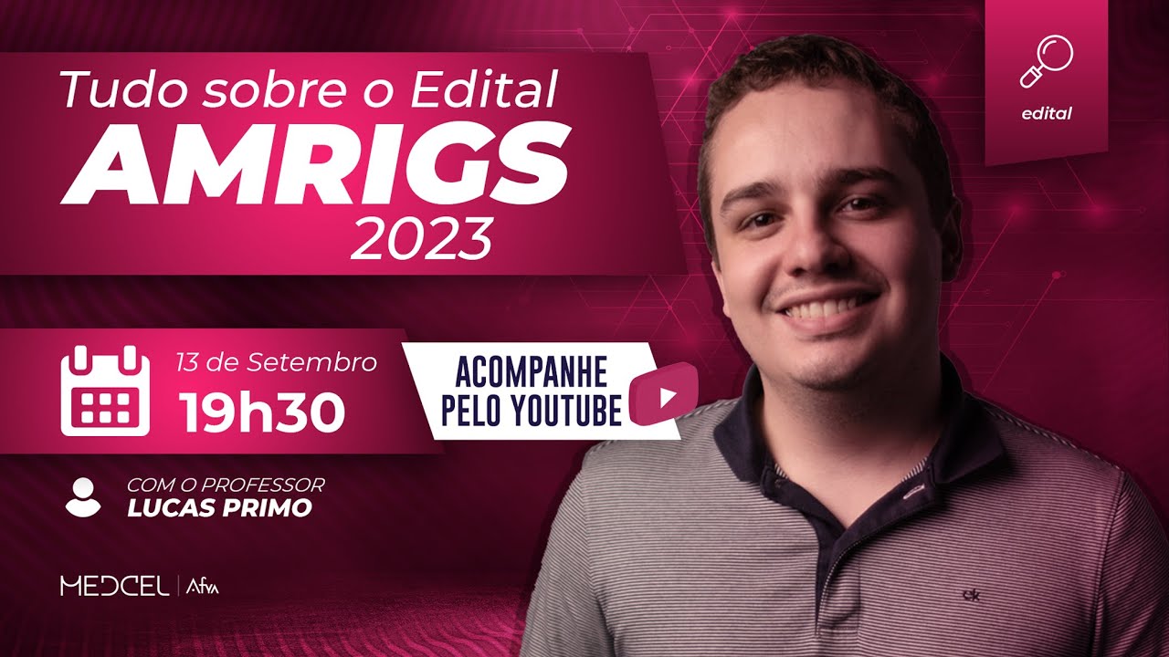 Em breve mais informações - Edital AMRIGS PSU - YouTube