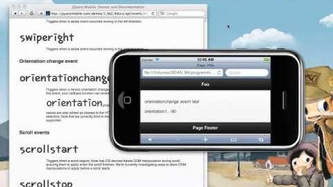 jQueryMobile Event - orientationEvent