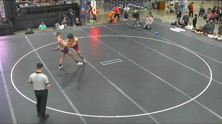 145 Lbs Quarterfinal - Christopher Acuna, MT Vs No...
