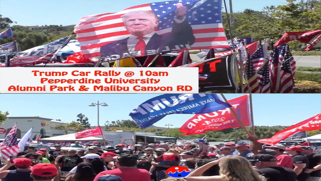 MASSIVE #Trump Car Rally in #Malibu Tomorrow 10am #Politics #News # ...