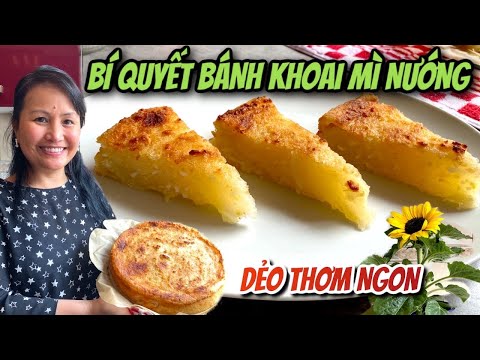 Video Bí quyết làm bánh khoai mì nướng với dừa bào sợi và... - youtube
