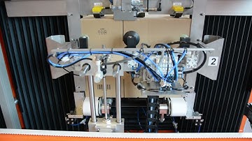 Lantech Multi  Format Case Erector MFC Modular with 2 Blank Magazines for 2 Footprints Video 1118