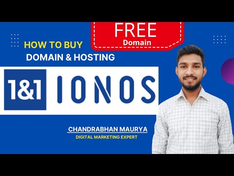 फ्री Domain |  How to buy domain and hosting from IONOS | 1&1 IONOS domain and  Hosting