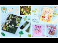 🎊UNBOXING🎊 Amazing Fun with A Set of Epoxy Resin Bookcovers📒 Bookmarks🔖 Cardcovers💳 DIY Tutorial