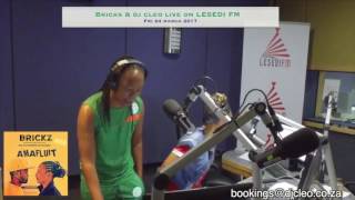Brickz ft dj Cleo - amafluit on Lesedi fm