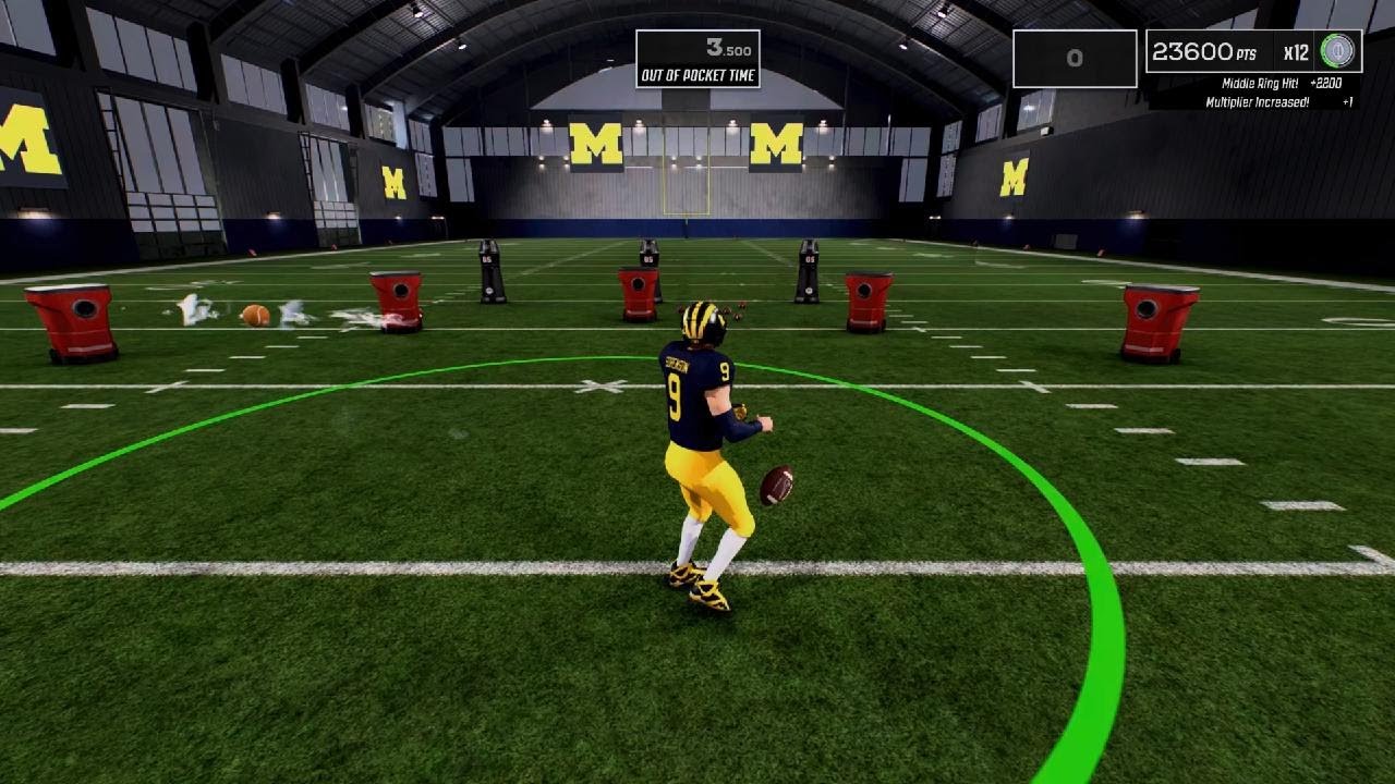 S1 : G2 | Practice: Pocket Presence | #13 Michigan @ Nebraska