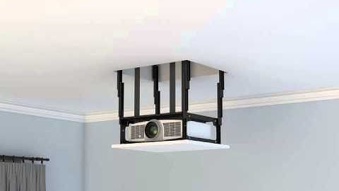 PLCV2 series of unique ceiling lifts for projectors