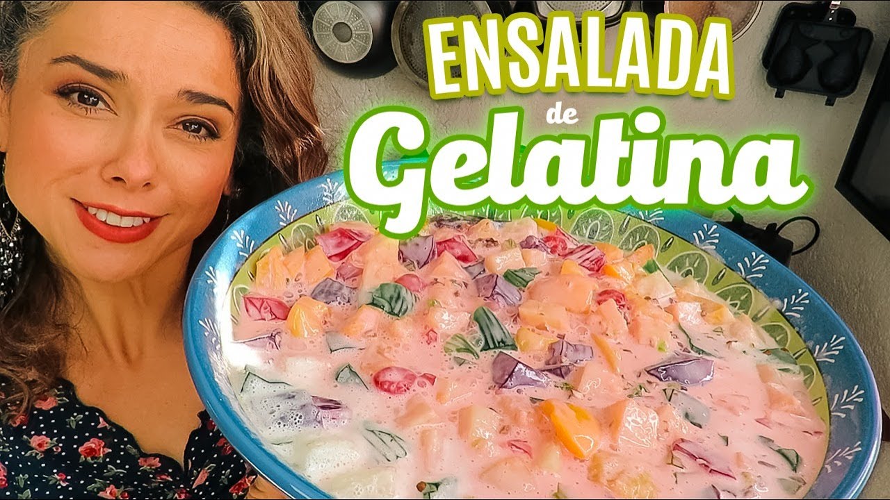 Ensalada de gelatina EXPRESS/ RÁPIDA Y Y FÁCIL