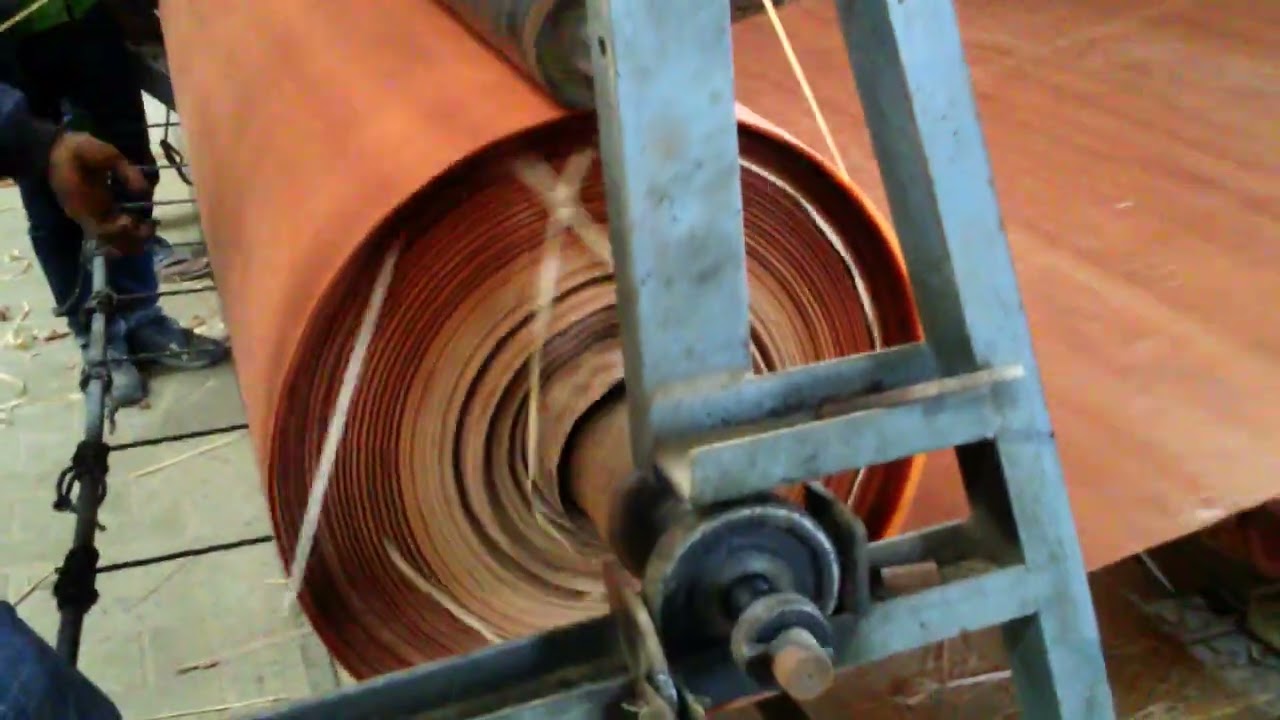 Garjan Face Veneer Peeling Process