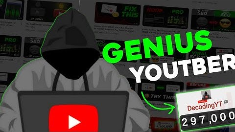 How @decodingyt Cracked Algorithm