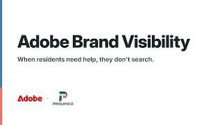 Adobe Brand Visibility for Public Sector: Make Sure AI Answers With You - Short Demo