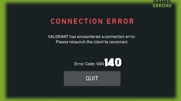 Solve Valorant Error Code Van 140 | How to Fix Valorant Error Code Van 140