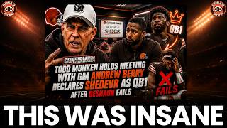 CONFIRMED! Todd Monken Holds Meeting With GM Andrew Berry Declares Shedeur As QB1 After Deshaun FAIL