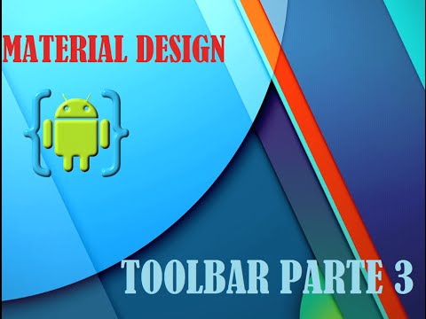 AIDE Programando desde tu Android. Tutorial MaterialDesign Toolbar Parte 3