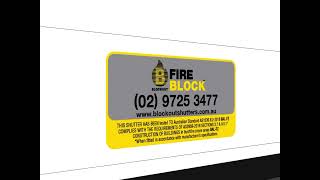 BUSHFIRE ROLLER SHUTTERS, FIREBLOCK BAL-FZ CSIRO TESTED