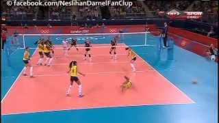 Neslihan Demir Against Brazil Elegant Points